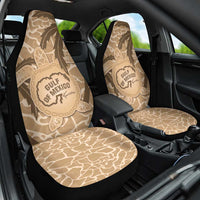 Gulf of Mexico Forever Car Seat Cover Mexican Turtle Brown Version