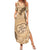 Gulf of Mexico Forever Family Matching Summer Maxi Dress and Hawaiian Shirt Mexican Turtle Brown Version