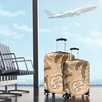 Gulf of Mexico Forever Luggage Cover Mexican Turtle Brown Version