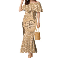 Gulf of Mexico Forever Mermaid Dress Mexican Turtle Brown Version