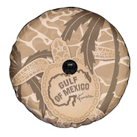 Gulf of Mexico Forever Spare Tire Cover Mexican Turtle Brown Version