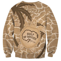Gulf of Mexico Forever Sweatshirt Mexican Turtle Brown Version