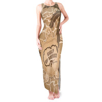 Gulf of Mexico Forever Tank Maxi Dress Mexican Turtle Brown Version
