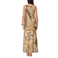 Gulf of Mexico Forever Tank Maxi Dress Mexican Turtle Brown Version
