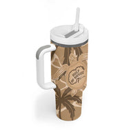 Gulf of Mexico Forever Tumbler With Handle Mexican Turtle Brown Version