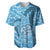 Gulf of Mexico Forever Baseball Jersey Mexican Turtle Blue Version