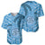 Gulf of Mexico Forever Baseball Jersey Mexican Turtle Blue Version