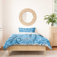 Gulf of Mexico Forever Bedding Set Mexican Turtle Blue Version