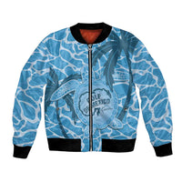 Gulf of Mexico Forever Bomber Jacket Mexican Turtle Blue Version