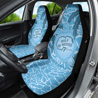Gulf of Mexico Forever Car Seat Cover Mexican Turtle Blue Version