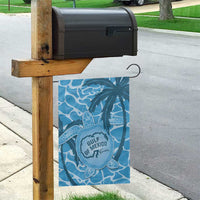 Gulf of Mexico Forever Garden Flag Mexican Turtle Blue Version