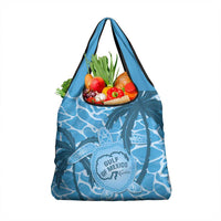 Gulf of Mexico Forever Grocery Bag Mexican Turtle Blue Version
