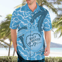 Gulf of Mexico Forever Hawaiian Shirt Mexican Turtle Blue Version