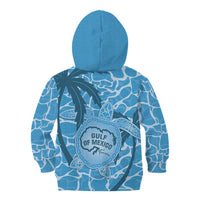 Gulf of Mexico Forever Kid Hoodie Mexican Turtle Blue Version