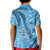 Gulf of Mexico Forever Kid Polo Shirt Mexican Turtle Blue Version