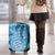 Gulf of Mexico Forever Luggage Cover Mexican Turtle Blue Version