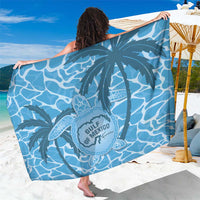 Gulf of Mexico Forever Sarong Mexican Turtle Blue Version