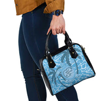 Gulf of Mexico Forever Shoulder Handbag Mexican Turtle Blue Version