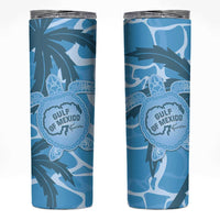 Gulf of Mexico Forever Skinny Tumbler Mexican Turtle Blue Version