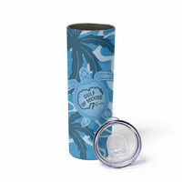 Gulf of Mexico Forever Skinny Tumbler Mexican Turtle Blue Version
