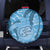 Gulf of Mexico Forever Spare Tire Cover Mexican Turtle Blue Version