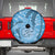 Gulf of Mexico Forever Spare Tire Cover Mexican Turtle Blue Version