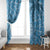 Gulf of Mexico Forever Window Curtain Mexican Turtle Blue Version