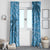 Gulf of Mexico Forever Window Curtain Mexican Turtle Blue Version