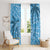 Gulf of Mexico Forever Window Curtain Mexican Turtle Blue Version