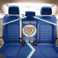 Custom Cyprus Football Back Car Seat Cover Go Champions