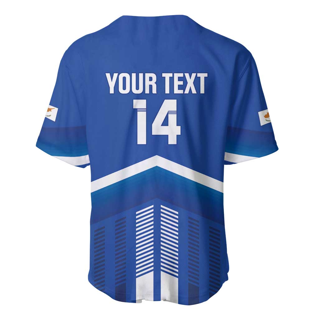 Custom Cyprus Football Baseball Jersey Go Champions