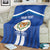 Custom Cyprus Football Blanket Go Champions