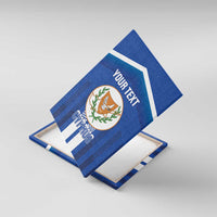 Custom Cyprus Football Canvas Wall Art Go Champions