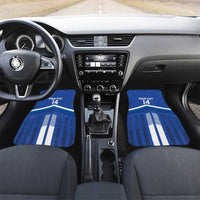 Custom Cyprus Football Car Mats Go Champions