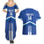 Custom Cyprus Football Couples Matching Summer Maxi Dress and Hawaiian Shirt Go Champions