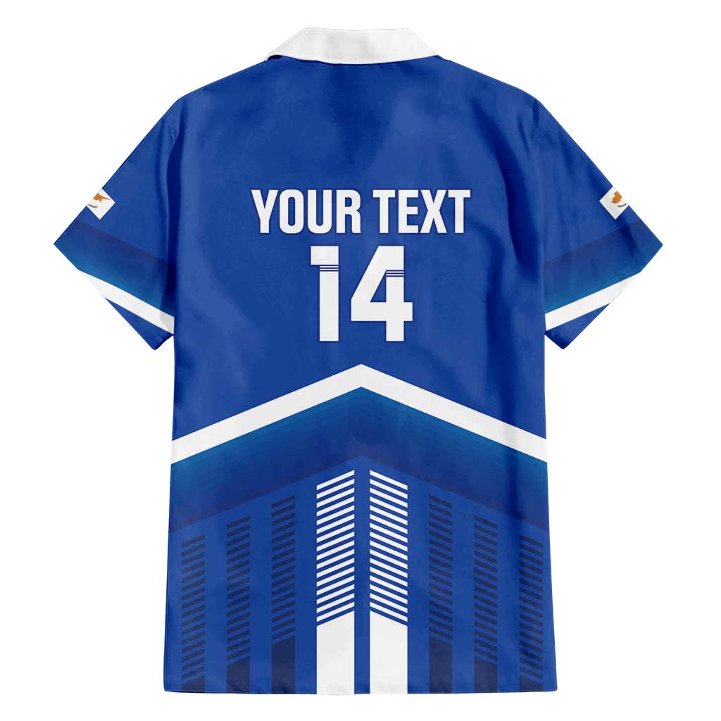 Custom Cyprus Football Family Matching Long Sleeve Bodycon Dress and Hawaiian Shirt Go Champions