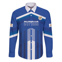 Custom Cyprus Football Family Matching Long Sleeve Bodycon Dress and Hawaiian Shirt Go Champions