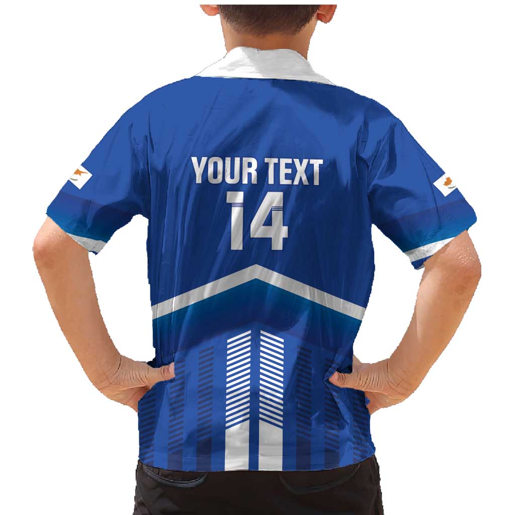 Custom Cyprus Football Family Matching Mermaid Dress and Hawaiian Shirt Go Champions