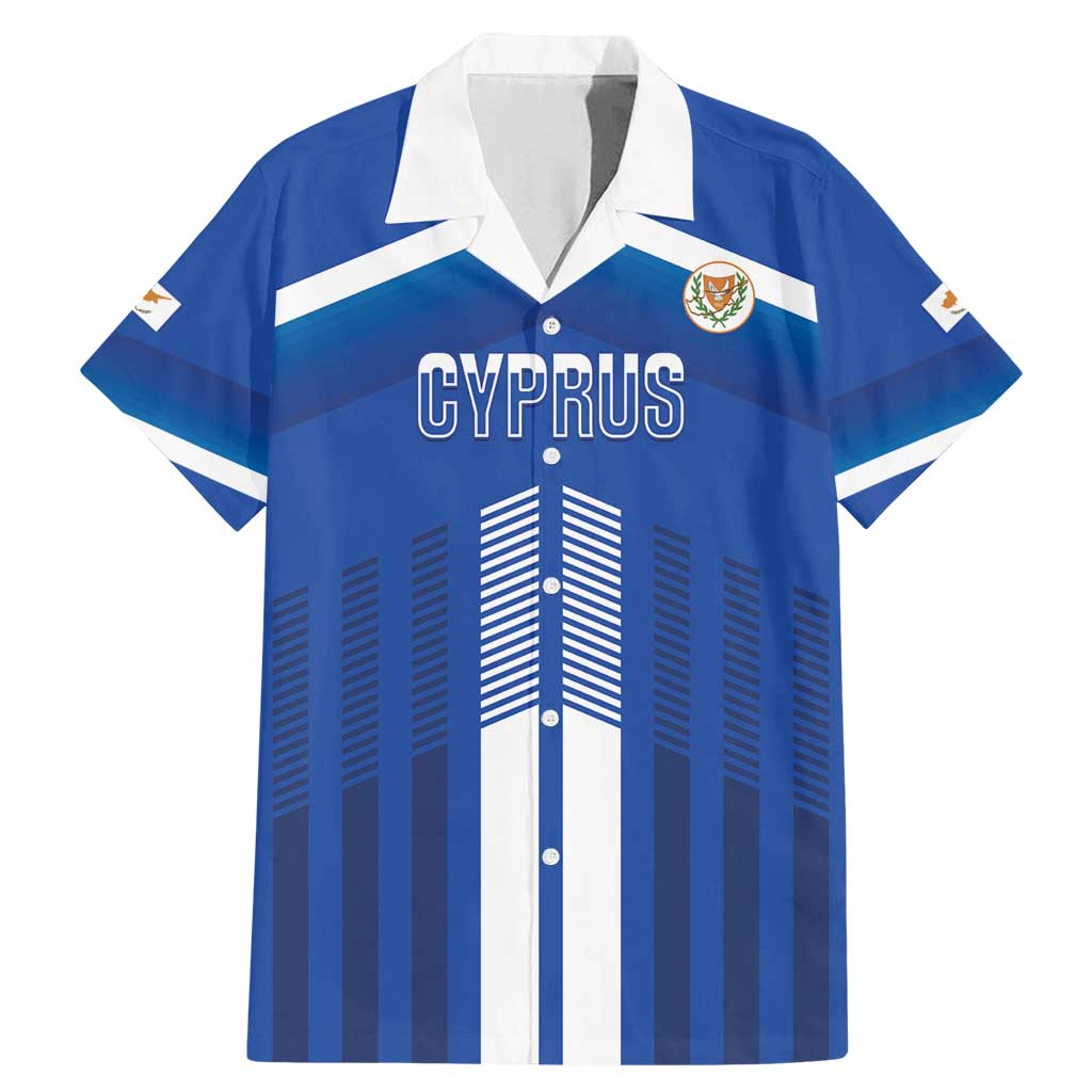 Custom Cyprus Football Family Matching Mermaid Dress and Hawaiian Shirt Go Champions