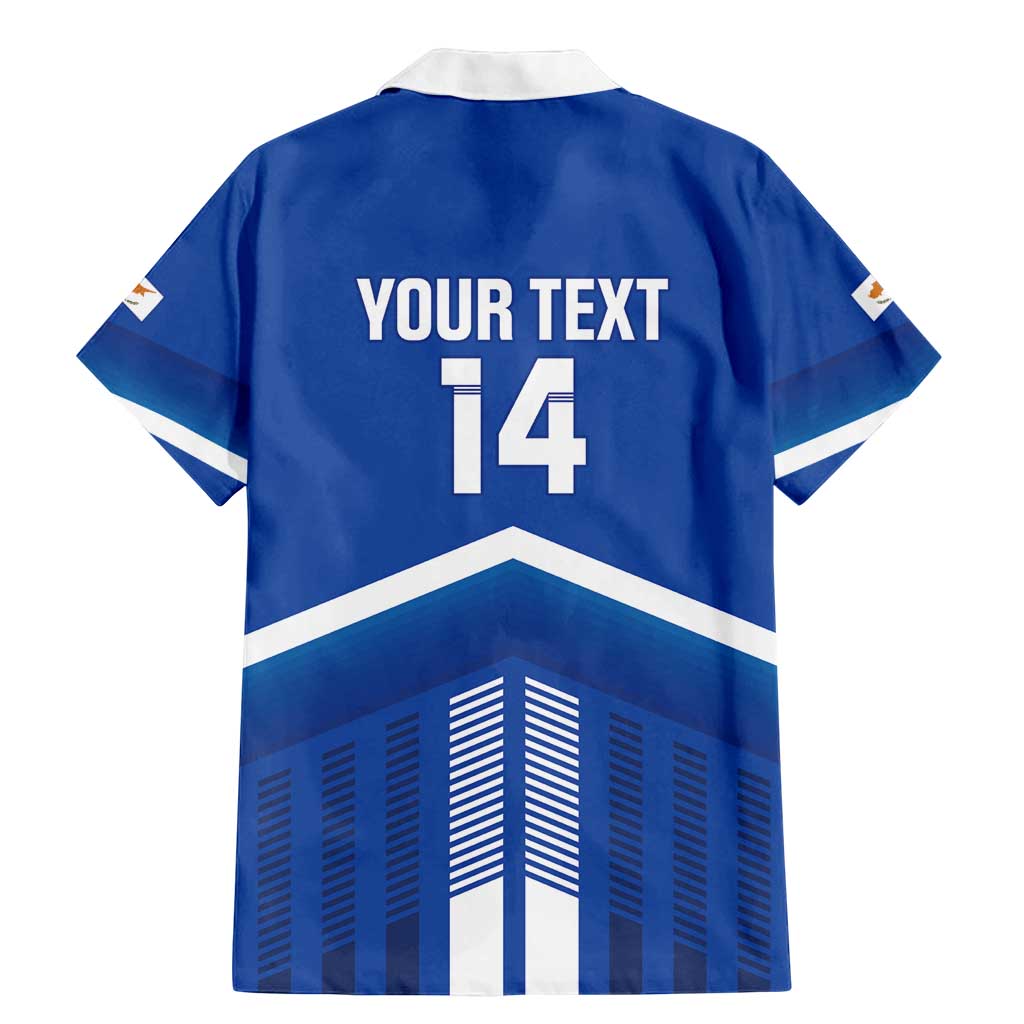 Custom Cyprus Football Family Matching Mermaid Dress and Hawaiian Shirt Go Champions