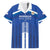 Custom Cyprus Football Family Matching Off Shoulder Maxi Dress and Hawaiian Shirt Go Champions