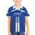 Custom Cyprus Football Family Matching Off Shoulder Maxi Dress and Hawaiian Shirt Go Champions