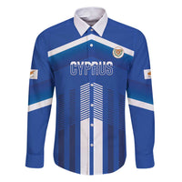 Custom Cyprus Football Family Matching Puletasi and Hawaiian Shirt Go Champions