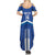 Custom Cyprus Football Family Matching Summer Maxi Dress and Hawaiian Shirt Go Champions