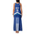 Custom Cyprus Football Family Matching Tank Maxi Dress and Hawaiian Shirt Go Champions