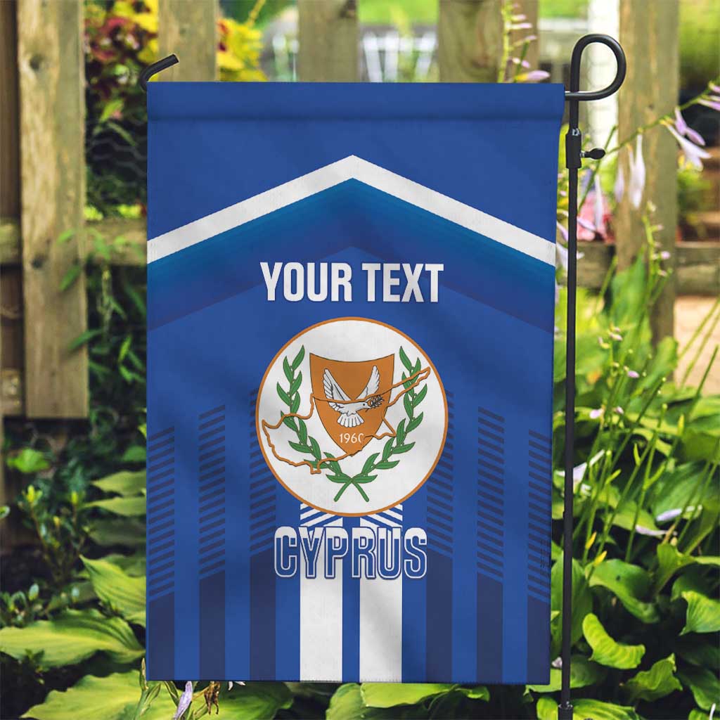 Custom Cyprus Football Garden Flag Go Champions