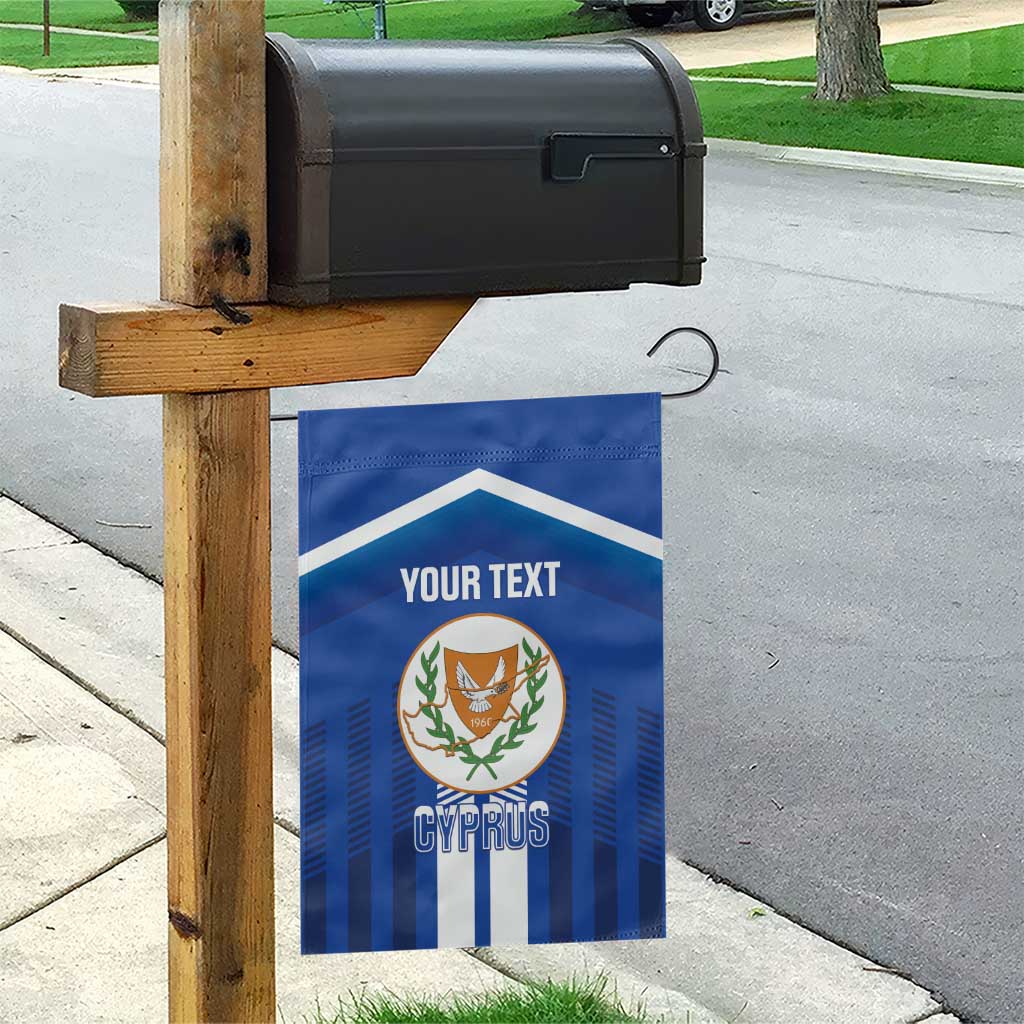 Custom Cyprus Football Garden Flag Go Champions