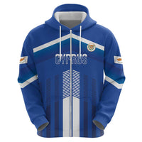 Custom Cyprus Football Hoodie Go Champions