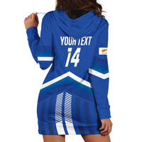 Custom Cyprus Football Hoodie Dress Go Champions