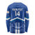 Custom Cyprus Football Long Sleeve Shirt Go Champions